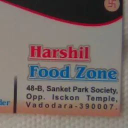 Harshil food zone