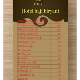 Hotel Haji Biryani
