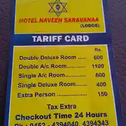 Hotel Naveen Saravana