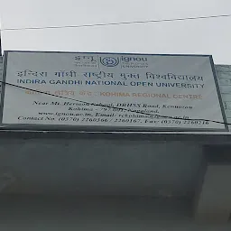 IGNOU REGIONAL CENTRE, KOHIMA, NAGALAND, INDIA