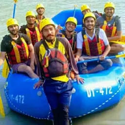 In Rishikesh river rafting Adventure