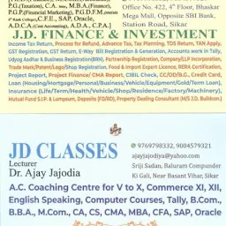 J. D. Finance & Investment
