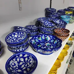 Jaipur blue pottery factory