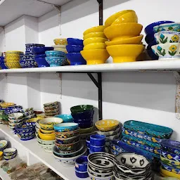 Jaipur blue pottery factory