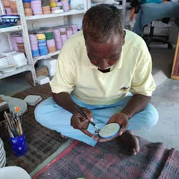 Jaipur blue pottery factory