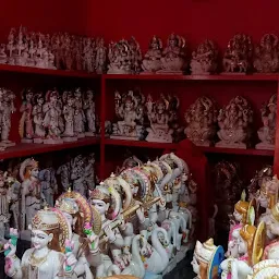 Jaipur Murti Bhandar (Marble Murti Shop in Varanasi, Sangmarmar Murti, Shivling Moorti Store in Varanasi)
