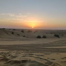 Desert campground jaisalmer