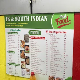 JK and South Indian Fast Food