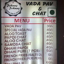 Johnny Johnny Vada Pav & Chat