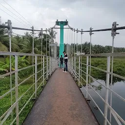 Kaakadavu foot over hanging bridge