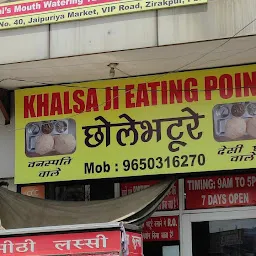 Khalsa Ji Eating Point
