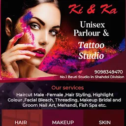 Ki & ka unisex parlour & tattoos studio