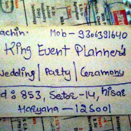 King event planner