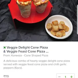 Koneeza pizza Cone