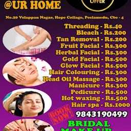 KOVAI BEAUTY PARLOUR @ UR HOME