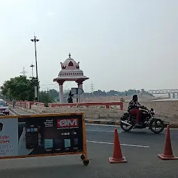 Krishnaveni Statue - Krishna district, Andhra Pradesh, India