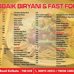 LABBAIK BIRYANI AND FAST FOOD