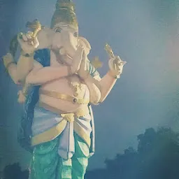 Lord Shiva and Hanuman Statue