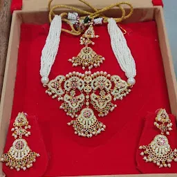Maa bhatiyani fanciy povai and artificial jewellery