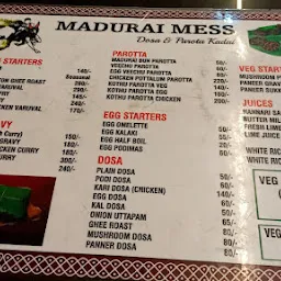 Madurai mess -Dosa & Parotta Kadai