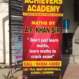 Maths By A F Khan Sir