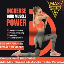 Max fitness hub- Best Gym In Varanasi | Cardio, Weight Training In Varanasi