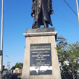 Mayor Sundhar Rao Naidu Statue Roundana