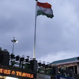MG Marg High Mast Indian National Flag