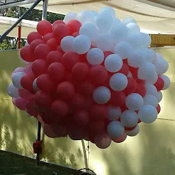 Mig balloons decoration