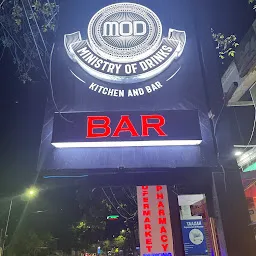 Ministry of Drinks (MOD) | Chennai | Pub | Restobar | Nightclub