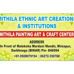 Mithila Ethnic Art Creations And Institutions