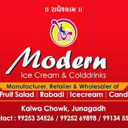 Modern ice-cream & coldrinks