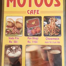 Motoos, famous vada pav, authentic pav bhaji and kulhad chai)