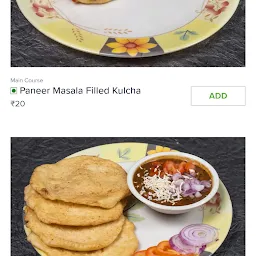 Mourya Special Cholai Kulchai & Bhatura