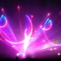 Musical Fountain Laser Light Show