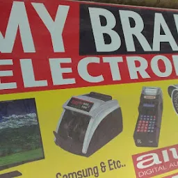 MY BRAND ELECTRONICS Cash Counting machine's & LED TV Services & Sales