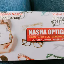 Nasha opticals , jalebi chowk near lahoria chowk