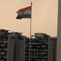 National Flag - Pune Junction Railway Station