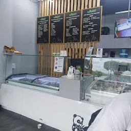 Natural fresh ice cream