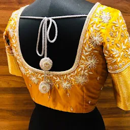 Navarachna Designer Studio, Bridal blouse designer, aari work, lehenga stitching, ladies tailor, bridal boutique trichy