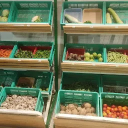 Organic vegetables shop