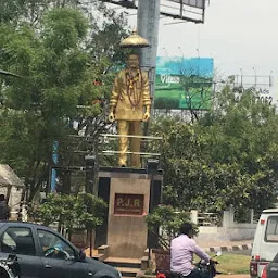 P Janardhan Reddy Memorial Statue