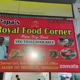 Papa's Royal Food Corner.