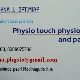 Physio Touch Physiotherapy & Pain Relief Clinic