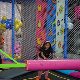 PLAY - IN Adult Trampoline Park, Ninja SoftPlay, Bungee Soccer | Blossom Restaurant | Birthday Parties, School Picnics