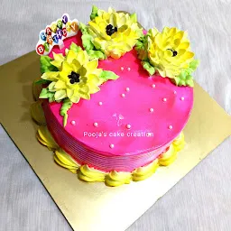 Pooja's Cake Creation