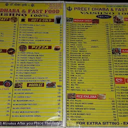 Preet Dhaba & Fast Food