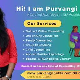 Purvangi Shukla - Best Psychologist in Ahmedabad | Child | Family Psychologist in Ahmedabad & Life Coach India