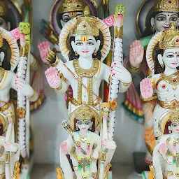 राजस्थान मूर्ति भंडार मार्बल की मूर्तियाँ दुर्गा, शिवलिंग, गणेश, शकरपरिवार