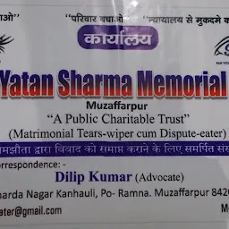 Ram Yatan Sharma Memorial Trust A Public Charitable Trust